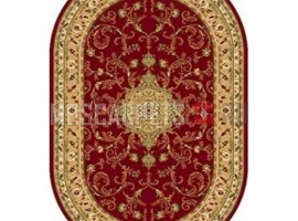 Ковер VALENCIA D115 RED овал
