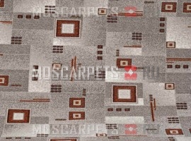 Палас о. Декарт 9026 серо-коричневый