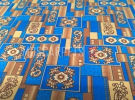 Палас Медуза 1519/37 синий