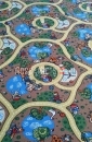 Палас Карусель бежевый