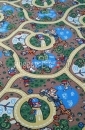 Палас Карусель бежевый