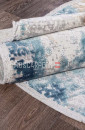 Ковер ALLURES 12004 CREAM-BLUE овал