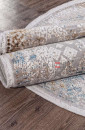 Ковер ALLURES 12025 CREAM-BLUE овал