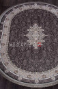 Ковер FARSI 1200-G247 DARK GRAY овал