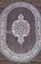 Ковер FARSI 1200-G252 DARK GRAY овал