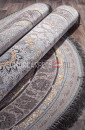 Ковер FARSI 1200-G255 LIGHT GRAY круг
