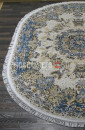Ковер SHAHREZA  d211 CREAM-BLUE овал
