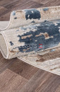 Ковер STAR P0394 M.L.BEIGE-D.BLUE овал
