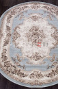 Ковер VALENCIA DELUXE 4015 L.BLUE-BROWN овал