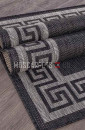 Ковер VEGAS S002-BLACK-GRAY прямоугольник