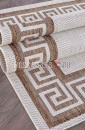 Ковер VEGAS S002-CREAM-BROWN прямоугольник