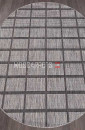 Ковер VEGAS S004-GRAY-BLACK овал