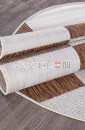Ковер VEGAS S005-CREAM-BROWN овал1