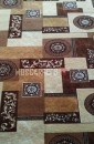 Палас Гелиос 1518/43 бежево-коричневый