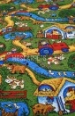 Палас Каникулы зеленый