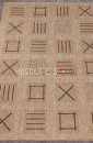 Ковер VEGAS S003-BEIGE-BROWN прямоугольник