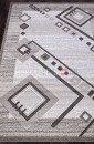 Ковер SILVER d188-GRAY прямоугольник