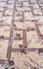 Палас Сорбет 1252/43 бежево-коричневый 2